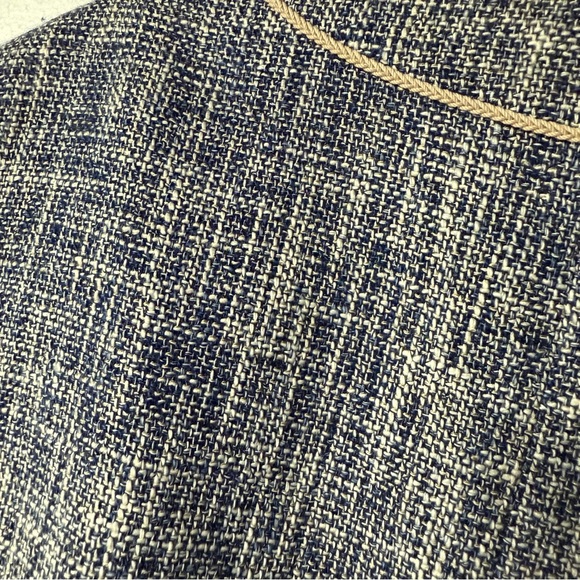 Pendleton Jacket Women 16W Deep V Neck Zip Up Tweed Multicolor Business Casual - Picture 11 of 11